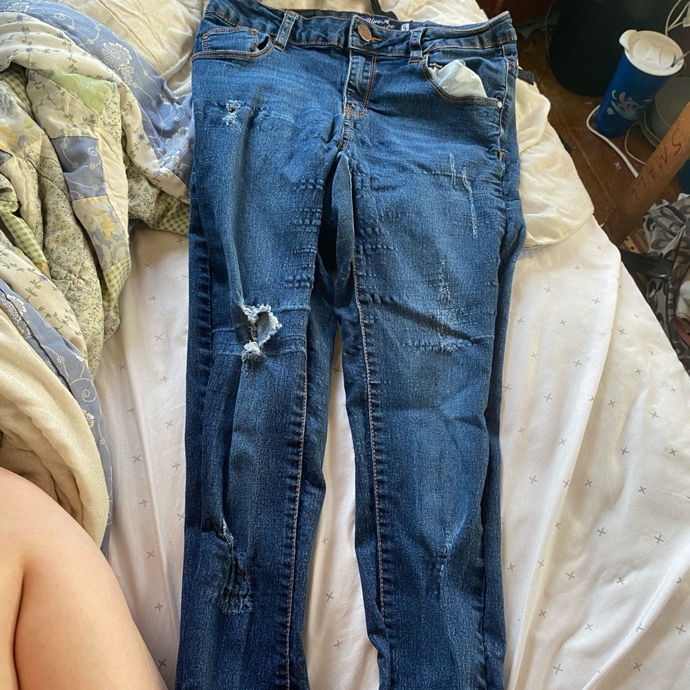 Dark blue, blue age jeans, size 5